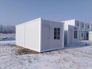 集裝箱活動(dòng)房安裝過程